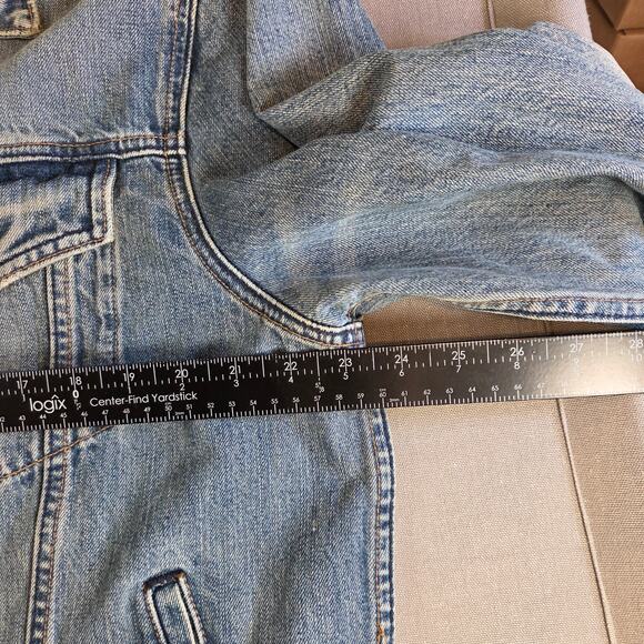 Gap 1969 Men’s Trucker Denim Jacket Medium Tint Wash Fall 2006 Size M/L Fit - Picture 9 of 13